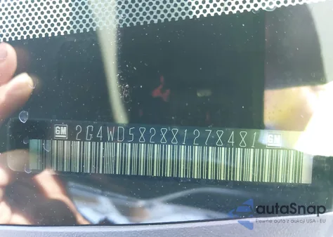 2008 Buick Lacrosse Cxl from USA, damaged, VIN 2G4WD582881278481